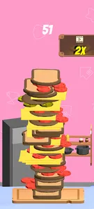 Hamburger Tower : Stack Burger screenshot 0