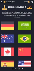 Country Quiz Les drapeaux et p screenshot 3