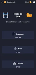 Country Quiz Les drapeaux et p screenshot 4