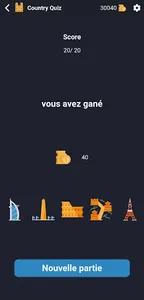 Country Quiz Les drapeaux et p screenshot 6