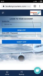 Bookmycouriers screenshot 1