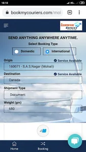 Bookmycouriers screenshot 5