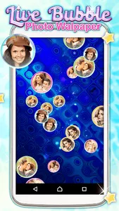 Live Bubble Photo Wallpaper screenshot 2