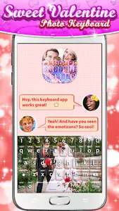 Sweet Valentine Photo Keyboard screenshot 4