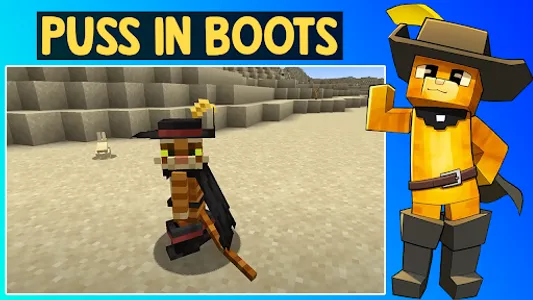 Puss in boots minecraft mod screenshot 5