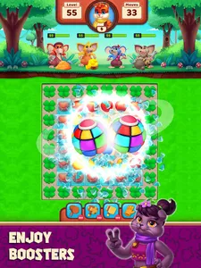 Cat Heroes - Match 3 Puzzle screenshot 17