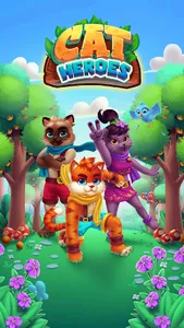 Cat Heroes - Match 3 Puzzle screenshot 6