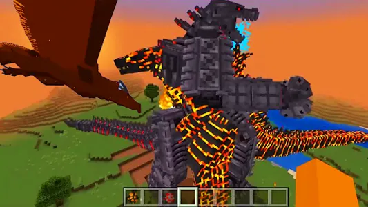 Kong Godzilla mod mcpe screenshot 10