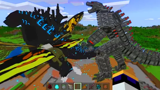 Kong Godzilla mod mcpe screenshot 15