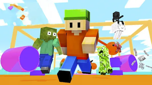 Stumble Guys Mod for Minecraft screenshot 1