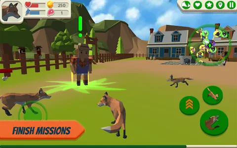 Fox Family - Animal Simulator screenshot 14