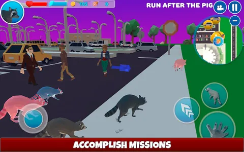 Raccoon Adventure Simulator 3D screenshot 6