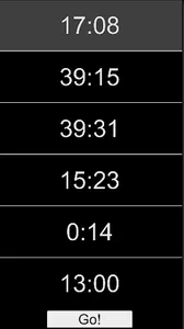 Stopwatch: Fitness and cooking screenshot 1