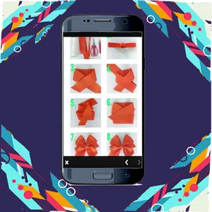 DIY Ribbon Craft Tutorial screenshot 4