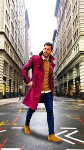 Man Street Fashion Photo Edit screenshot 1