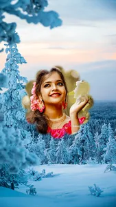 Snowfall Photo Editor &Frames screenshot 17