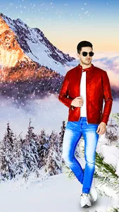 Snowfall Photo Editor &Frames screenshot 4