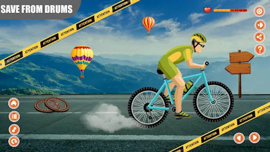 BMX Bicycle Stunt Game screenshot 0