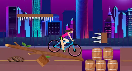BMX Bicycle Stunt Game screenshot 3