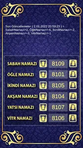 Kaza Namazı Takip screenshot 1