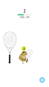 meme cat: smash tennis screenshot 2