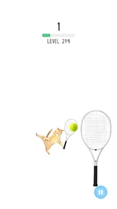 meme cat: smash tennis screenshot 3