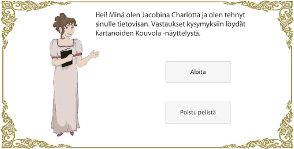 Kartanoiden Kouvola -tietovisa screenshot 0