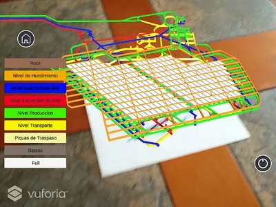 UDD Panel Caving Realidad Aume screenshot 2