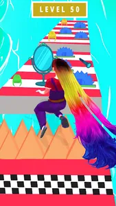 Hair Run challenge Hair Games screenshot 11