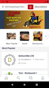 Deliver2Me screenshot 1