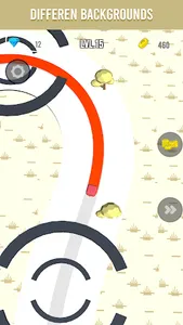 Line color fill the road screenshot 2