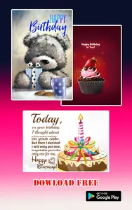 birthday cards screenshot 2
