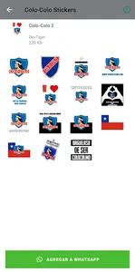 Stickers de Colo-Colo screenshot 1
