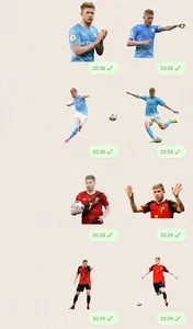 Kevin De Bruyne Stickers screenshot 2