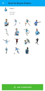 Kevin De Bruyne Stickers screenshot 3