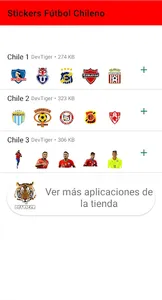 Stickers de Fútbol Chileno screenshot 4
