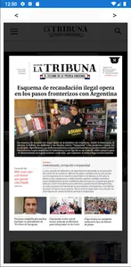 Diario La Tribuna screenshot 0