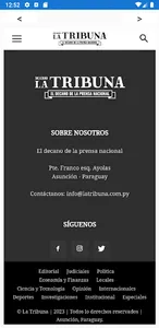 Diario La Tribuna screenshot 3