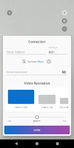 Digifort Mobile Camera Pro screenshot 1
