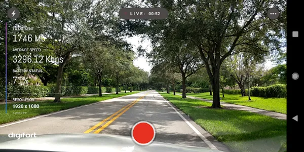 Digifort Mobile Camera Pro screenshot 4
