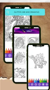 Dino Coloring Pages screenshot 0