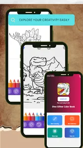 Dino Coloring Pages screenshot 2
