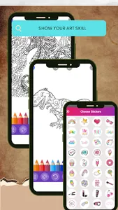 Dino Coloring Pages screenshot 3