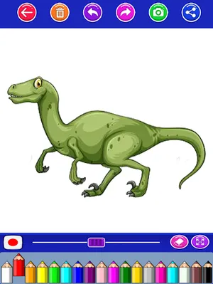 Coloring Dinosaur Jurassic screenshot 1