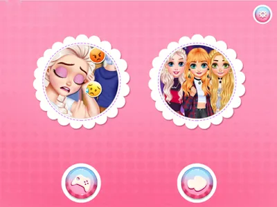 العاب تلبيس فساتين الأميرات screenshot 2