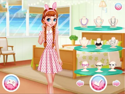 العاب تلبيس فساتين الأميرات screenshot 4