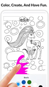Unicorn Coloring Book: Glitter screenshot 1