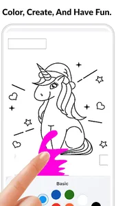 Unicorn Coloring Book: Glitter screenshot 4