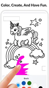 Unicorn Coloring Book: Glitter screenshot 5