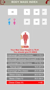 Body Mass Index Healthy Life screenshot 23